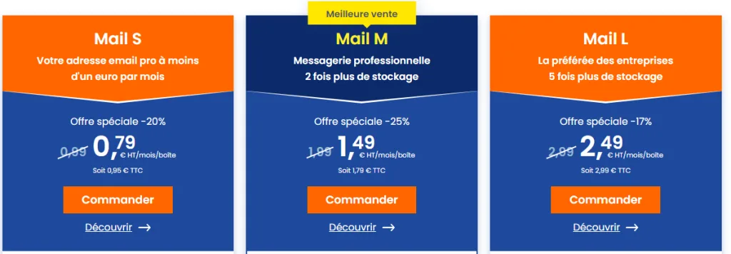 code promo pour mail